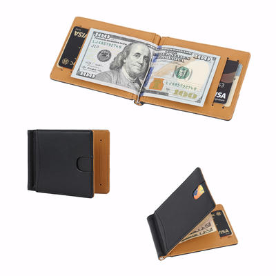 Business Leather Card Holder Wallet Slim RFID Leather Wallet Factory LT-BMM023