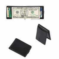 RFID Blocking BiFold Vintage Slim Men's Money Clip Front Pocket Wallet LT-BMM025