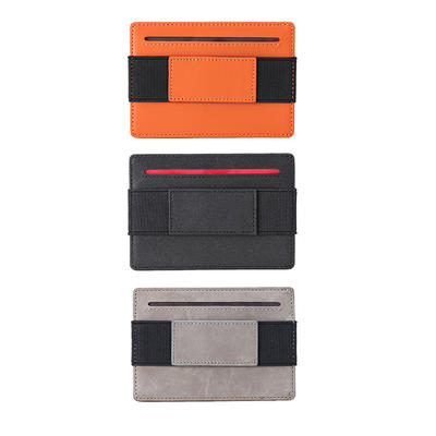 New Design Front Pocket Credit Card Holder for Men Durable Elastic Slim Minimalist Wallet