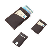 Minimalist Leather Credit Card Holder LT-BMC006