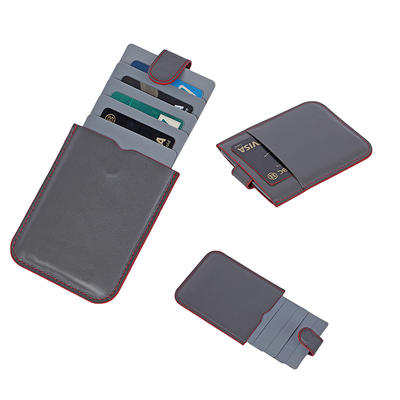 leather Minimalist credit card holder business card case LT-BMC035