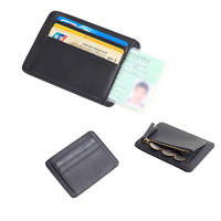 Credit Card Holder Slim Wallet RFID Front Pocket Minimalist Wallet LT-BMC089