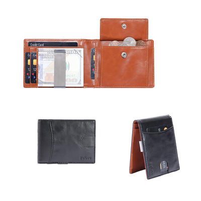 Slim Rfid Wallet Minimalist Card Holder Wallet Wholesale leather wallet LT-BMM063